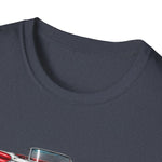 1959 Fairlane 500 Vintage Car T-Shirt | Classic Red 1950s Automobile Tee
