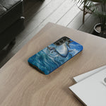 Tarpon Jump Phone Case, Fly Fishing Flats Tough Cover for Anglers
