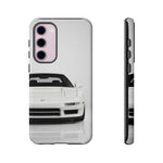 White NSX Phone Case, Retro 90s JDM Supercar Cover, Gift for Car Lovers