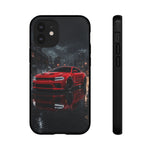 Charger Hellcat Widebody Red Rain Art Phone Case