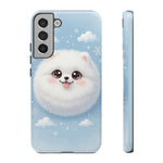 Samoyed Kawaii Snowball Chibi Art Tough Phone Case