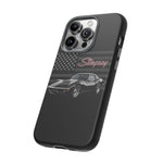 C3 Stingray Phone Case Black Sports Car Tough Cover Gift