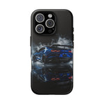 Camaro ZL1 Phone Case, Blue Track Smoke Studio Cover