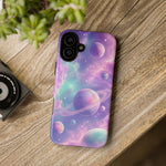 Pastel Galaxy Planet Vaporwave Art Tough Phone Case