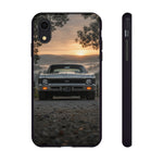 68 Nova SS Phone Case, Silver Muscle Car Misty Dawn Gravel Road Cover