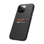 Orange C8 Z06 Phone Case for Chevy Fans, Tough Protective Cover