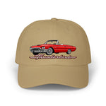 1964 Thunderbird Convertible Dad Hat Classic Car Cap Adjustable Strap Red