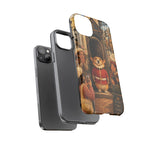 Corgi Royal Guard phone case | Cute British corgi soldier illustration