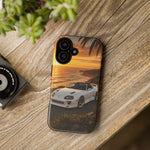 Supra MK4 Super White Targa Coastal Art Tough Phone Case