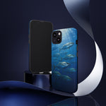 Amberjack School Phone Case, Open Water Sunlight Tough Cover