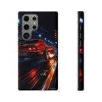C3 Drag Strip Launch Night Phone Case Muscle Car Tough Case