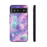Pastel Galaxy Planet Vaporwave Art Tough Phone Case