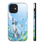 Copy of Silver Butterflies Tough Case | Blue Sky Water Droplets Phone Cover