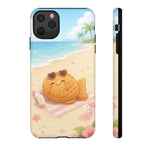 Taiyaki Beach Day Kawaii Tough Phone Case