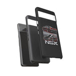 NSX Dual View Black Red JDM Sports Car Tough Phone Case Gift