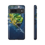 Mahi Mahi Phone Case, Saltwater Fishing Strike Tough Cover for Men