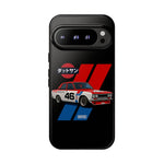 VintageDatsun 510 Racing Stripe JDM Tough Phone Case Cover Gift