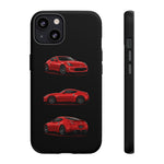 Red 370Z Sports Coupe Tough Phone Case for JDM Enthusiasts