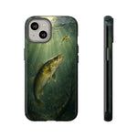 Walleye Fishing Night Bite Tough Phone Case
