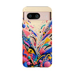 Memphis Confetti Storm Tough Phone Case
