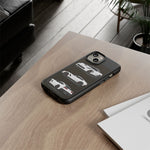 White C7 Z06 Sports Car Phone Case Tough Multi View
