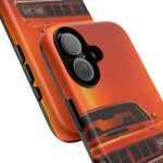 Orange Cuda Phone Case, 71 Classic Muscle Car Tough Cover