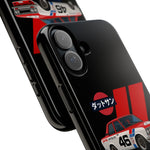 VintageDatsun 510 Racing Stripe JDM Tough Phone Case Cover Gift