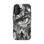 Manga Speed Lines Art Tough Phone Case