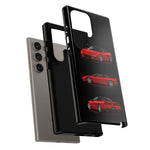 Red NSX Sports Car Phone Case Tough JDM 90s Classic Car Gift