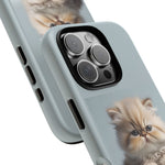 Fluffy Persian Kitten phone case | Tough Cases