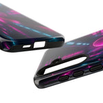 Neon Future Subway Station Tough Phone Case Cover Gift Art