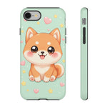 Shiba Inu Kawaii Chibi Smile Pet Dog Art Tough Phone Case