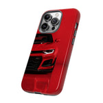 Red Camaro Phone Case, ZL1 American Muscle Car Tough Cover for Men, Gift