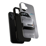 Silver C4 ZR1 Front View phone case | tough case for Vette Drivers