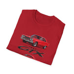 1967 Red GTX Muscle Car T-Shirt | Classic Auto Vintage Trio Tee