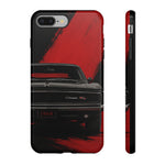1968 Charger Triple Black Muscle Car Tough Phone Case
