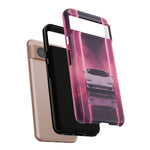Countach Neon Wedge Phone Case Retro Supercar Tough Case