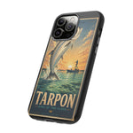 Tarpon Fishing Phone Case Saltwater Angler Tough Cover Gift