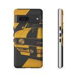 Z28 Yellow Camaro Retro Poster Tough Phone Case