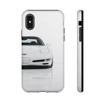 White C5 Z06 Front View phone case | Tough Cover