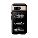 Silver Hakosuka Skyline Classic Sports Car Tough Phone Case for JDM Fans