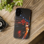 C3 Drag Strip Launch Night Phone Case Muscle Car Tough Case