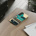 1957 Bel Air Turquoise Retro Tough Phone Case Classic Car Art Cover