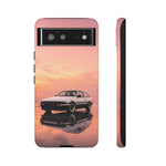 Panda AE86 Pastel Rain Reflection Tough Case