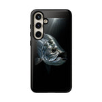 Tarpon Fishing Phone Case, Saltwater Portrait Black Cover, Gift
