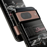 C3 Stingray Phone Case Black Sports Car Tough Cover Gift
