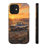 73 Chevy C10 Square body Truck Two-Tone Sunrise Tough Phone Case
