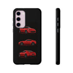 Red 370Z Sports Coupe Tough Phone Case for JDM Enthusiasts