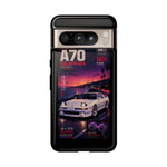 Supra A70 MK3 JDM Classic Turbo Art Tough Phone Case