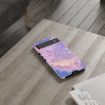 You Are Enough phone case | pastel cloud affirmation protective case